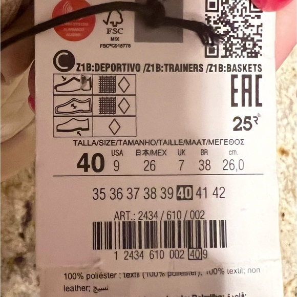 Zara STRETCHY SOCK-STYLE SNEAKER BOOTS Women’s 8.5 40 SHORT BROWN /SR19 Used - Picture 11 of 11